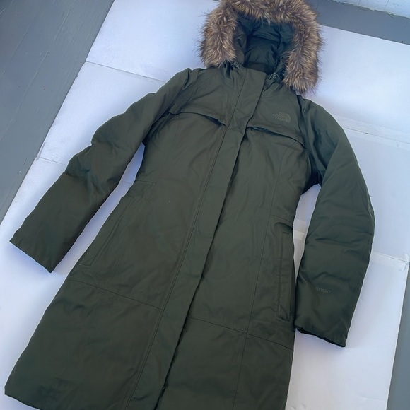The North Face Green Parka With HyVent Protection Size XS - Picture 14 of 17